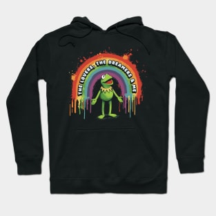 The Lovers, The Dreamers And Me // Muppets Kermit Fan Art Hoodie